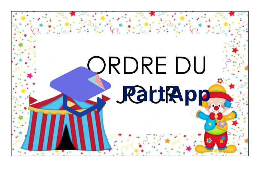 Affichage ordre du jour - Cirque_2