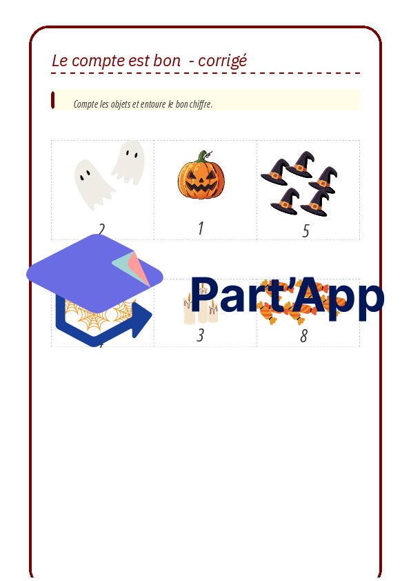 Dossier d'autonomie Halloween 1-2H : 15 Activités et Exercices_6