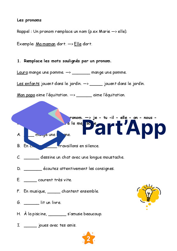 Révision du fonctionnement de la langue 4P_4