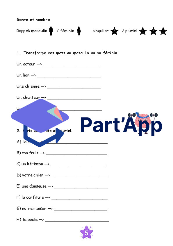 Révision du fonctionnement de la langue 4P_7