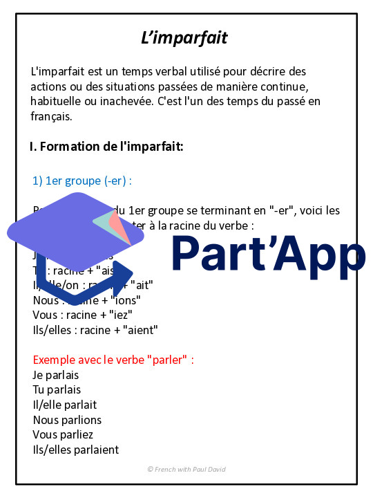 L'imparfait - Explications et exercices_5