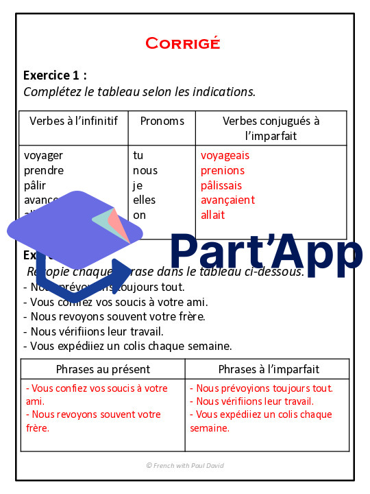 L'imparfait - Explications et exercices_3