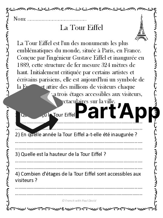 Compréhension de lecture - Monuments du monde_12