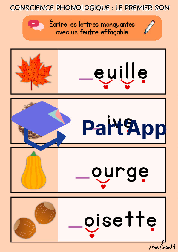 Écrire le premier son (thème automne)_6