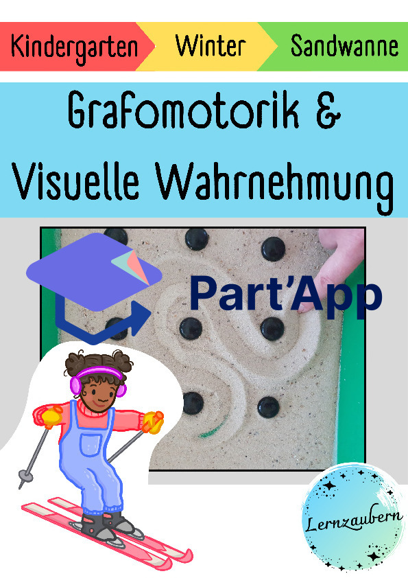 Grafomotorik und visuelle Wahrnehmung in der Sandwanne (Winter)_2