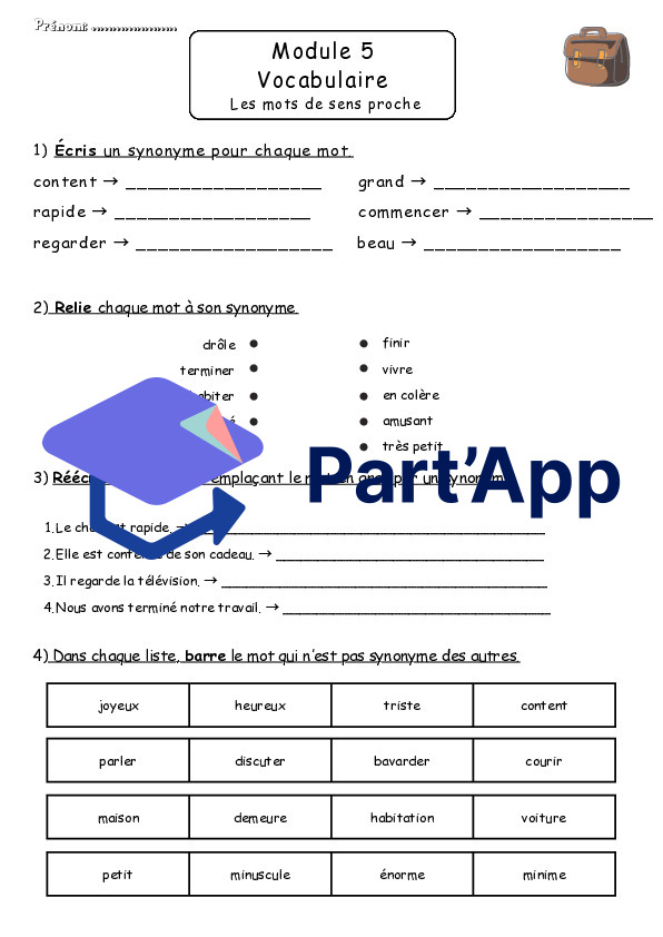 Devoirs module 5 -  6H_5