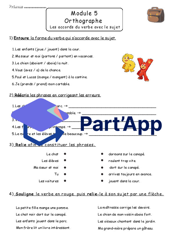 Devoirs module 5 -  6H_6