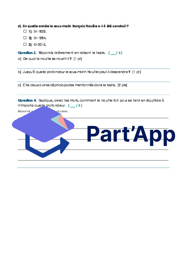 Compréhension de l'écrit - Module 1 -EVALUATIONS_6
