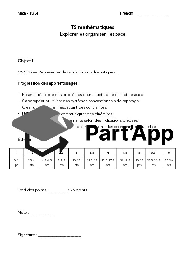 TS mathématiques 5H : explorer et organiser l'espace_2