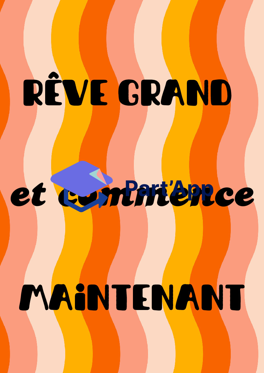Affiches Inspirantes A3 Style Rétro Vintage | Mindset & Réussite Écolier_4