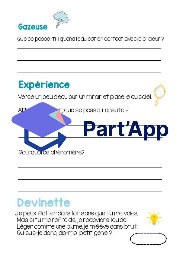 Ecole en forêt - Quiz les états de l'eau_4