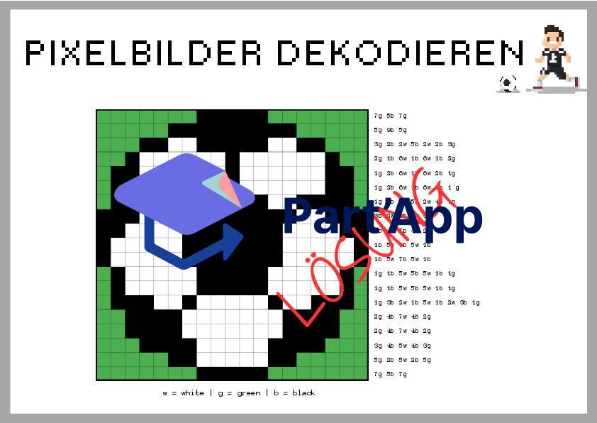 Pixel Fussball dekodieren_6