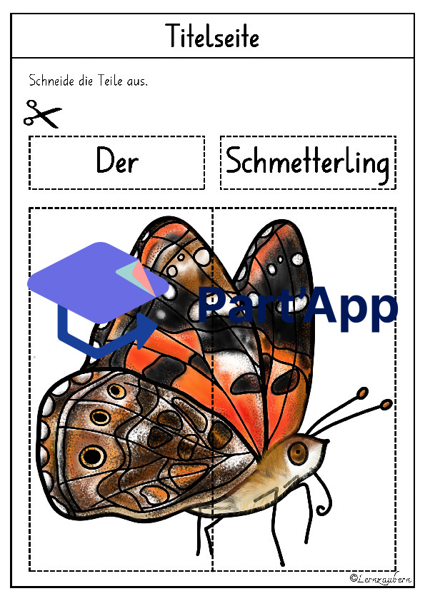 Lapbook für den Kindergarten: Schmetterling_11