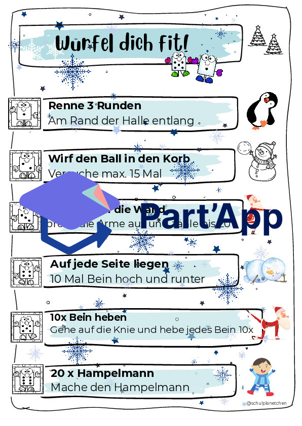 Würfel dich fit! - Winter Edition (Sport Grundschule)_4