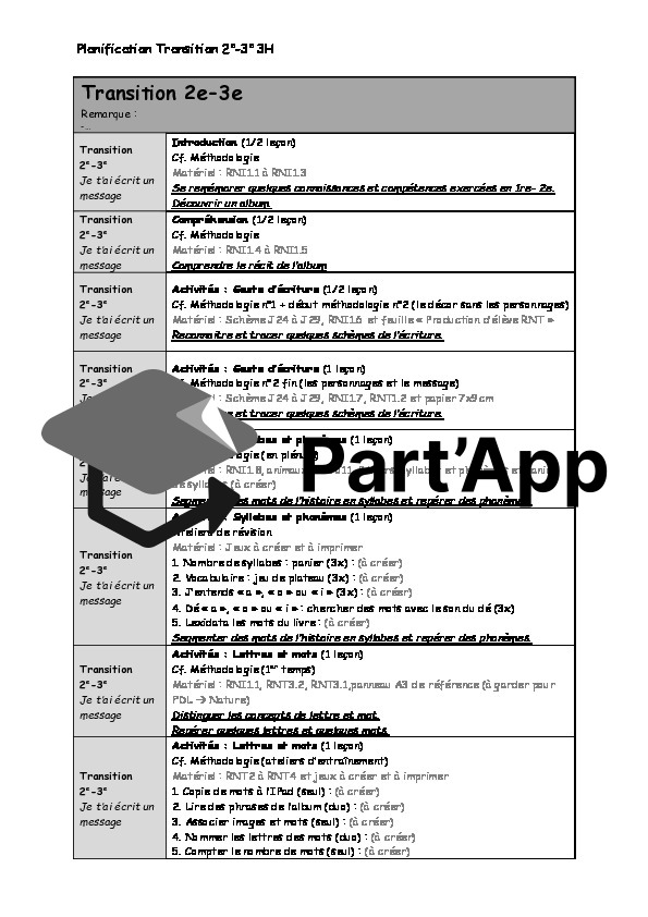 Planification français nouvelle méthodologie Période de transition 3H avec lien direct vers les activités du site_2