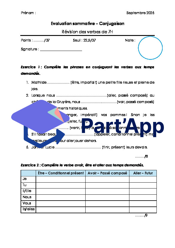 Evaluation sommative révision verbes de 7H_2