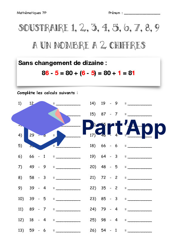 Calcul mental - Soustractions_3