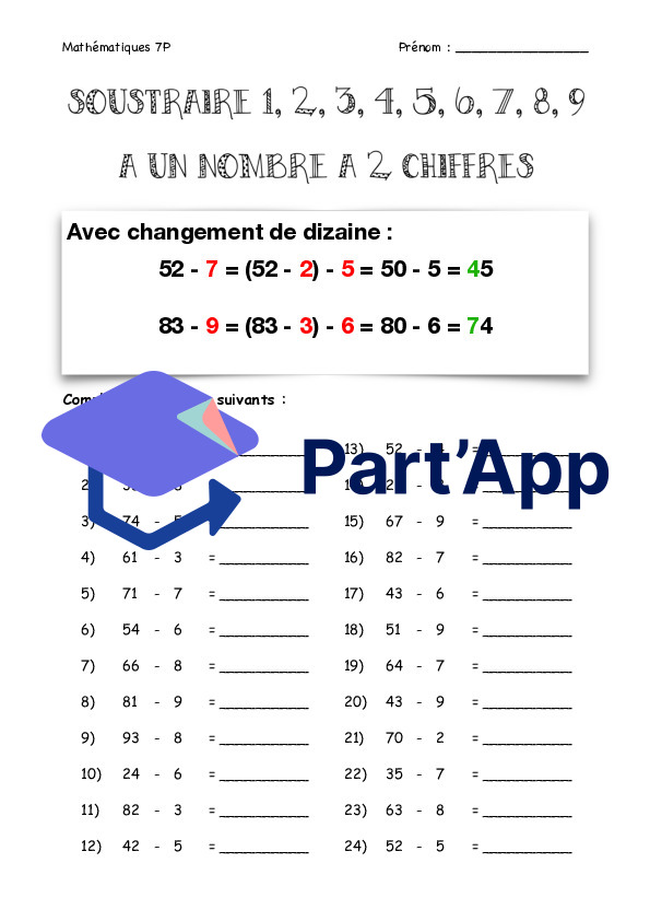 Calcul mental - Soustractions_4
