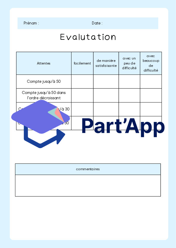 Evaluation Math 3H_3