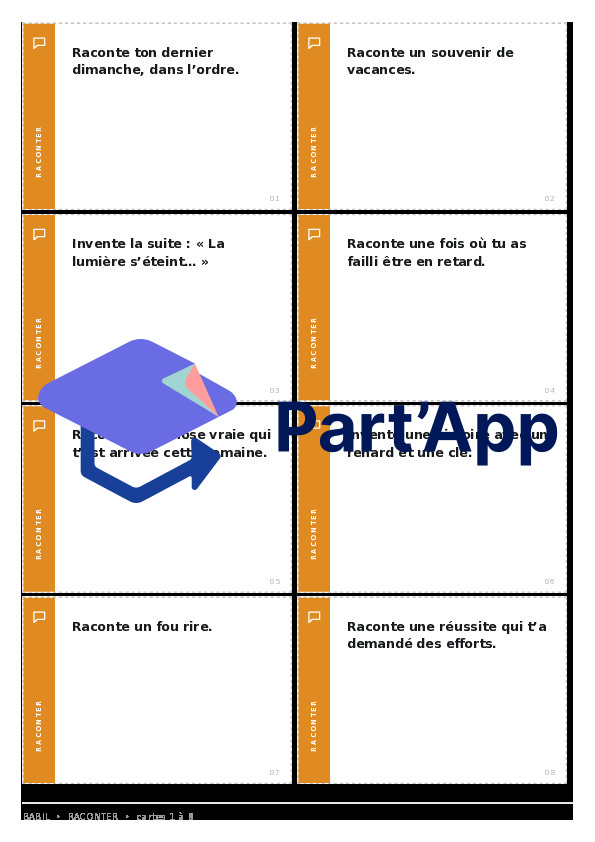 Babil 5-6H : 48 cartes pour la production orale_12