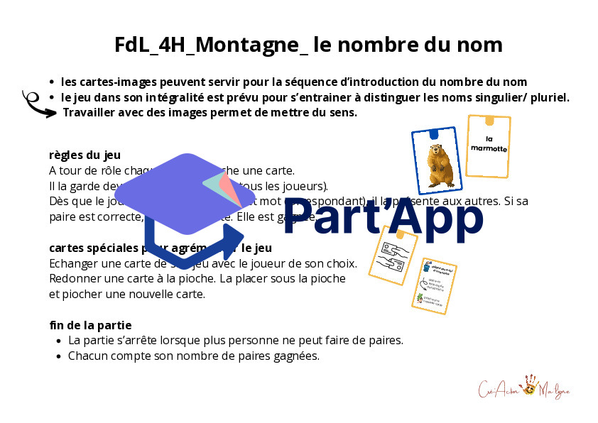 jeu de cartes : FdL Montagne - Nombre du nom_2