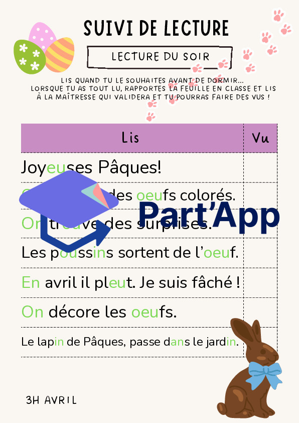 lectures du soir janvier- juin 3-4 H_8