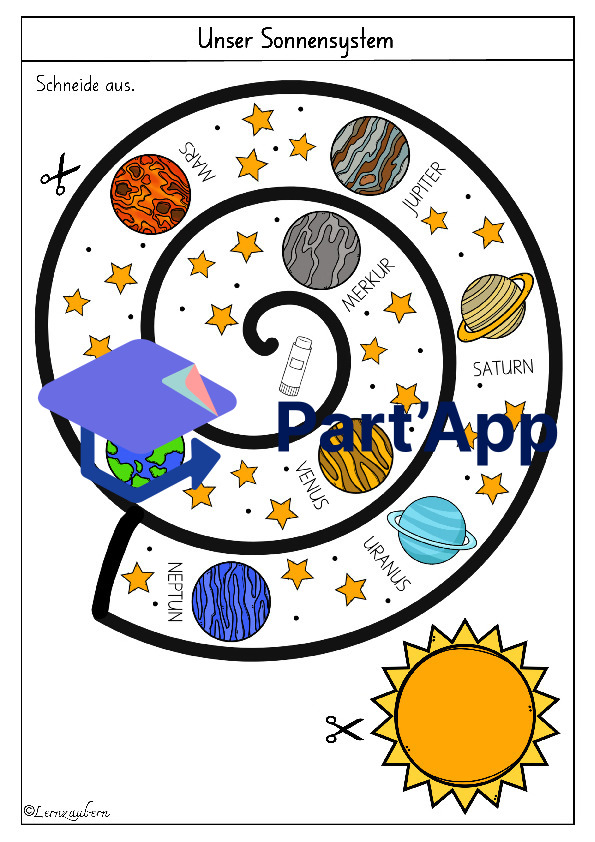 Basteln: Unser Sonnensystem_4