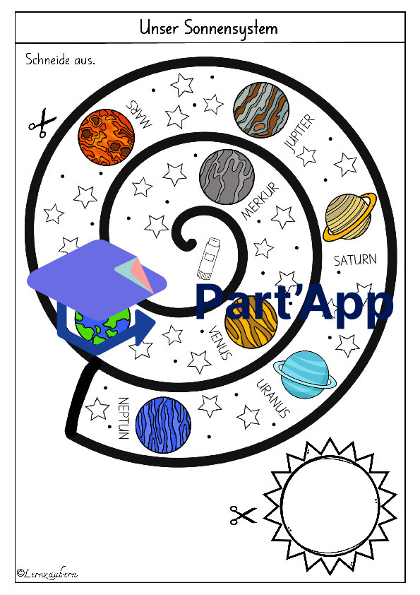Basteln: Unser Sonnensystem_5