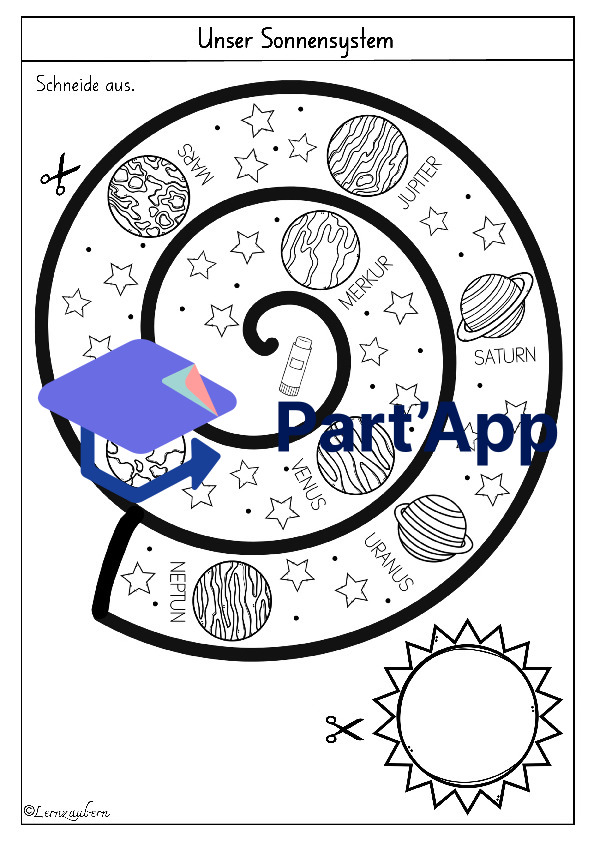 Basteln: Unser Sonnensystem_6