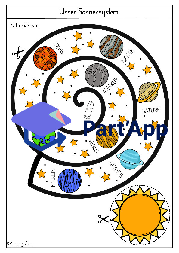 Basteln: Unser Sonnensystem_7
