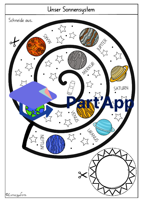 Basteln: Unser Sonnensystem_8