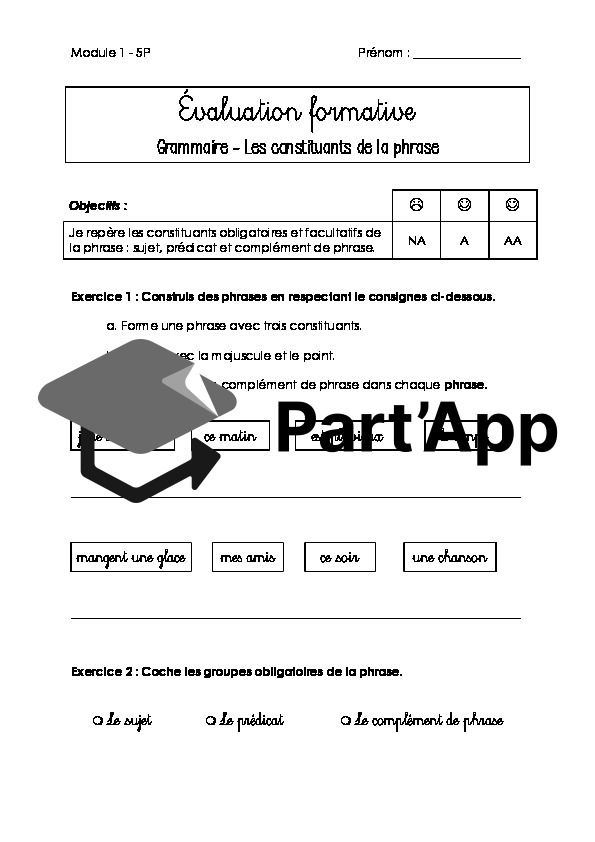 Evaluation formative 5P - Module 1_41