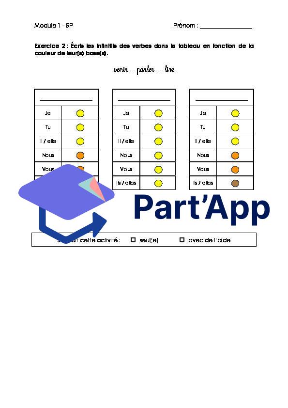 Evaluation formative 5P - Module 1_49