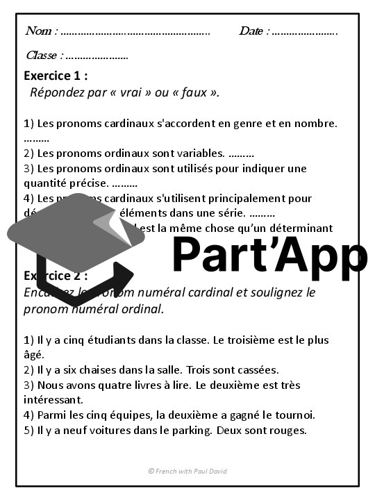 Pronoms numéraux - Explications et exercices_22