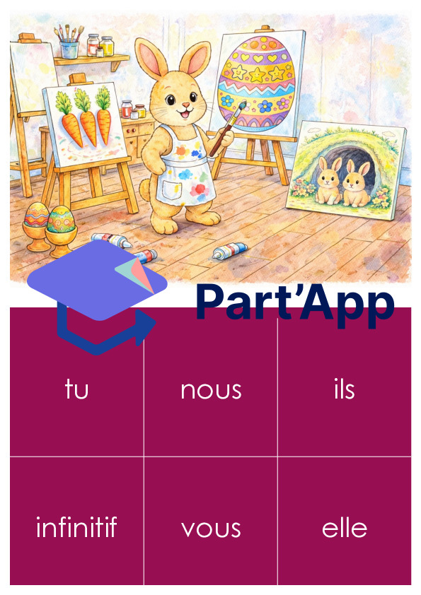 4P puzzle conjugaison aller présent_8