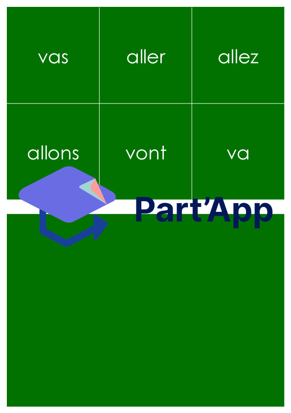 4P puzzle conjugaison aller présent_11