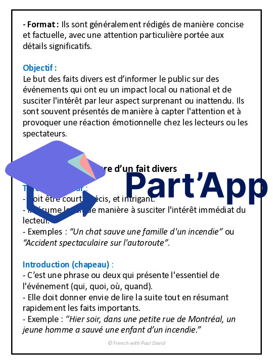 Le fait divers - Structure et exercices corrigés_3