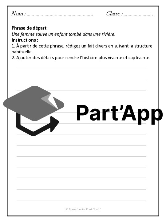 Le fait divers - Structure et exercices corrigés_7