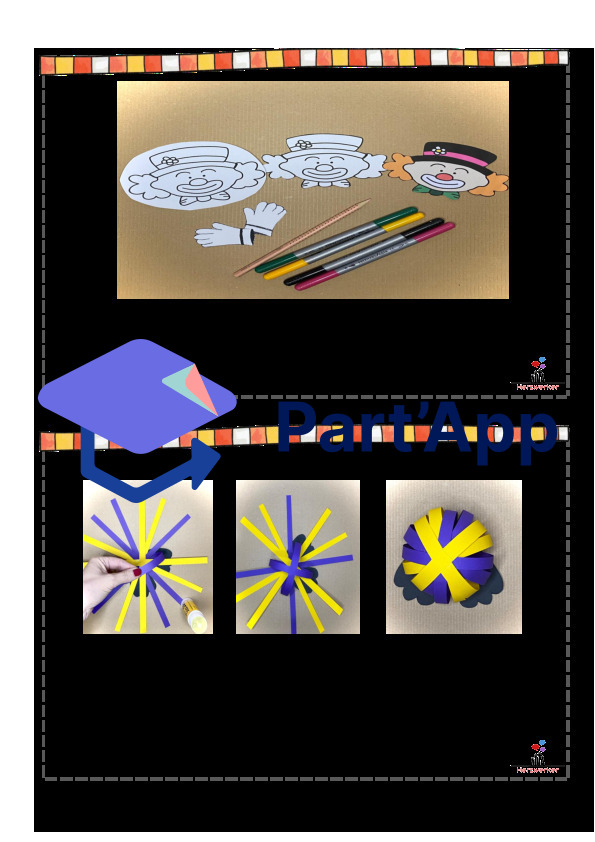 Bricoler un clown qui se tortille pour le carnaval_10