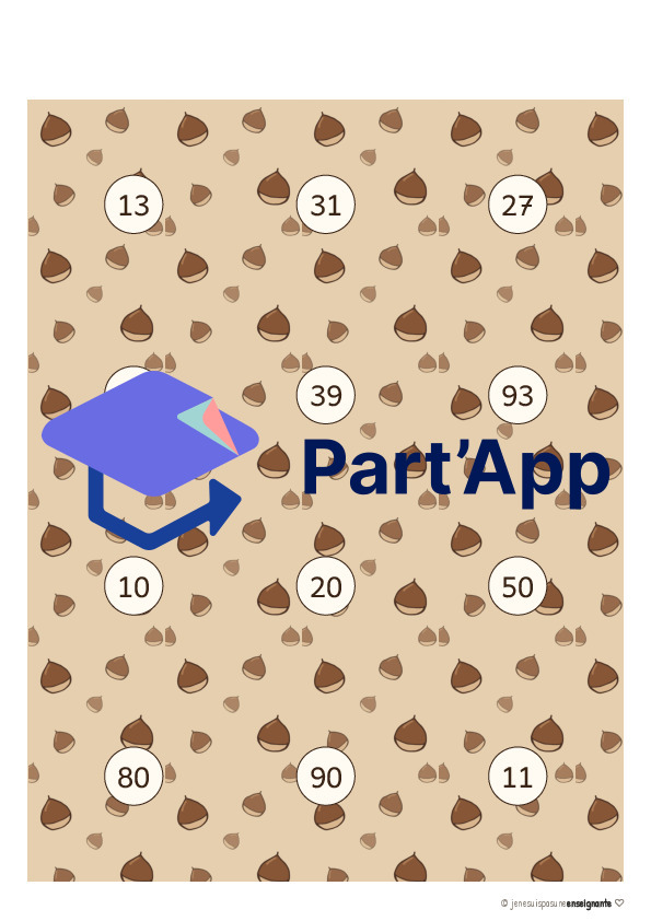 Le loto des châtaignes - 4H_9