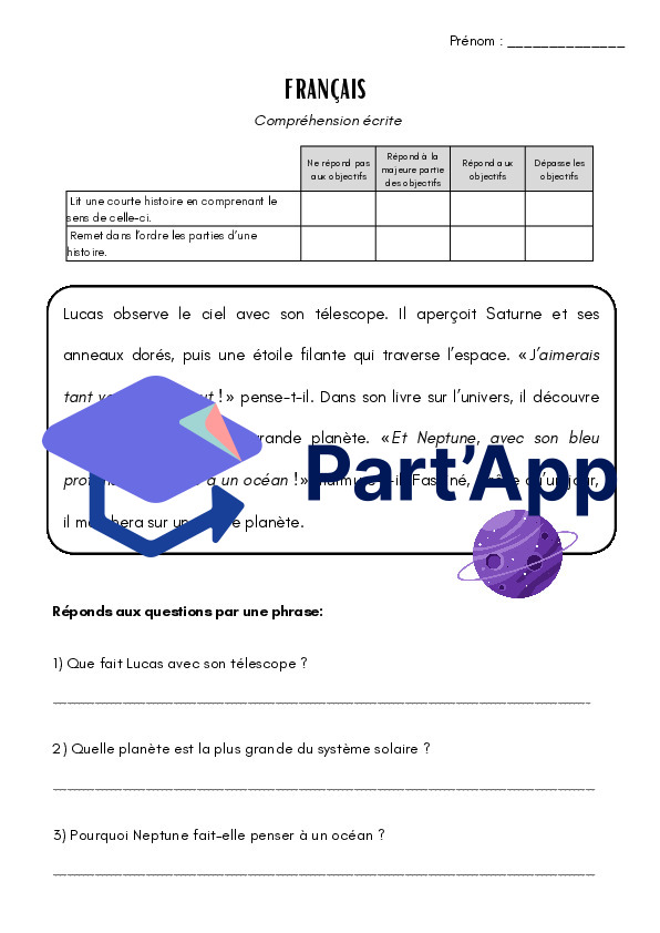 Evaluation français 4H - Compréhension écrite_2