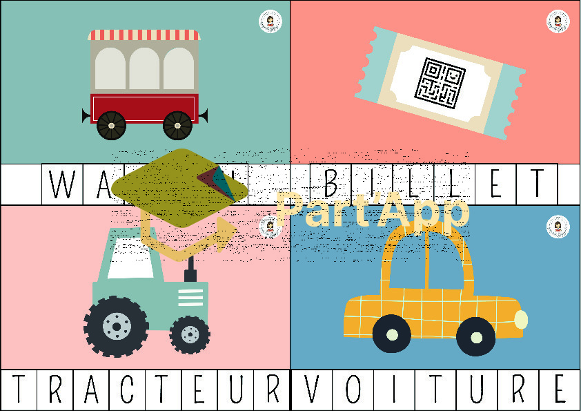🚗 Cartes à pince – Reconstituer les mots – Les véhicules_5