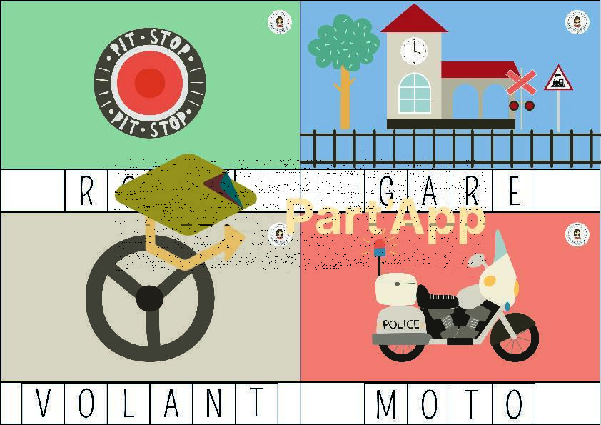 🚗 Cartes à pince – Reconstituer les mots – Les véhicules_6