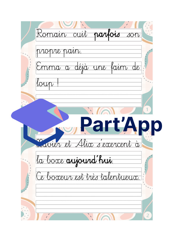 Ateliers Rallye Copie – Écriture cursive (4e) – Temps 6 (CODE, nouveaux moyens)_2