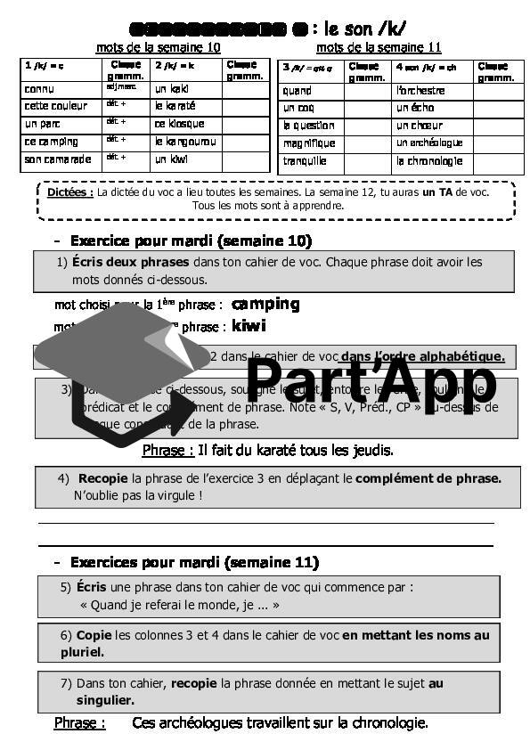 vocabulaire 2 - module 2_2