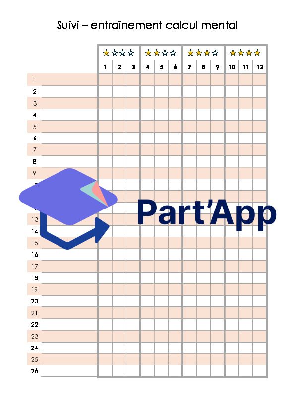 Entraînement calcul mental - 5H_4