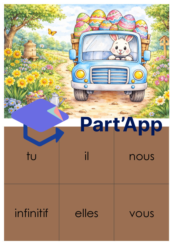 4P Puzzle de conjugaison avoir présent_6