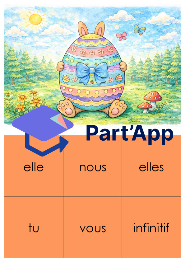 4P Puzzle de conjugaison avoir présent_8