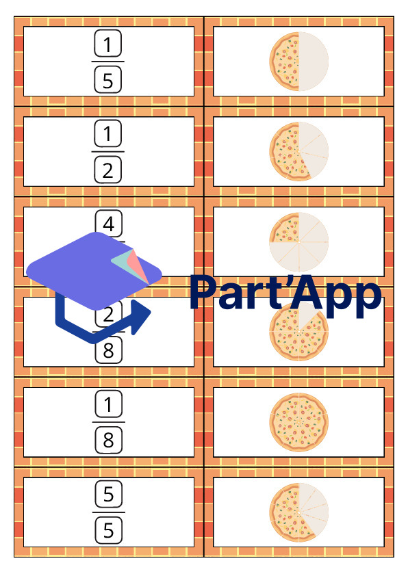 Les dominos des fractions en pizzas_4