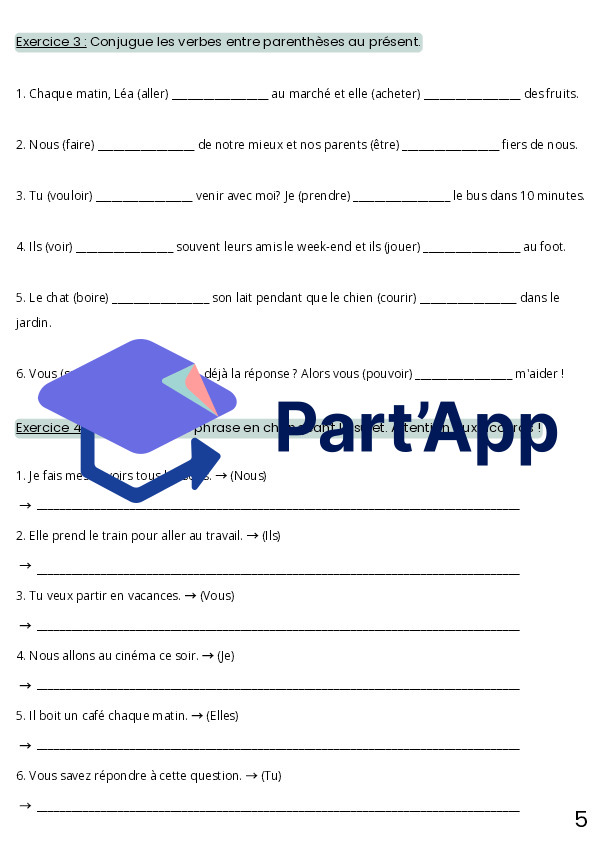 Brochure de conjugaison 8P_8